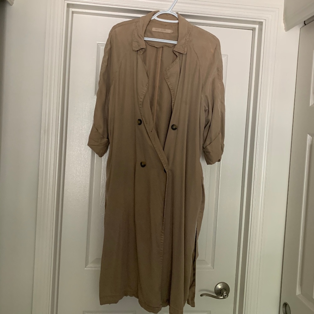 Taupe/Tan duster